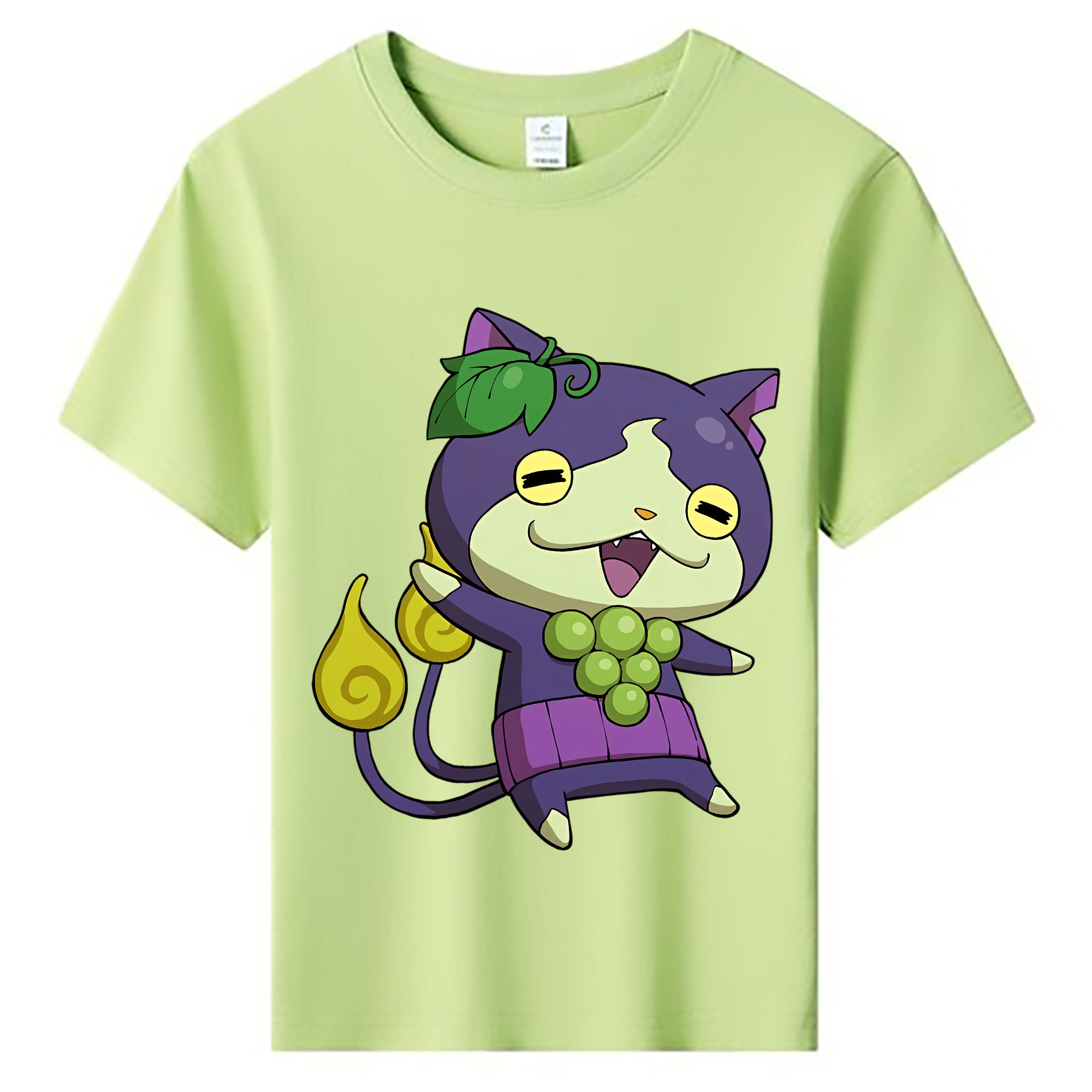 （画像用） 妖怪ウォッチ Yo-kai Watch 綿100％キッズTシャツ（フロントプリント）